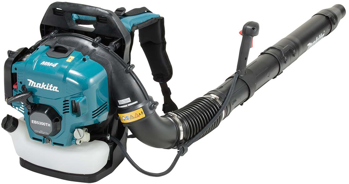 Makita Back Pack Petrol Blower 52.5mL, 4-Stroke, 9kg EB5300TH